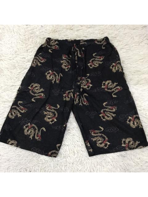 Other Designers Japanese Brand - Dragon art cotton short pants