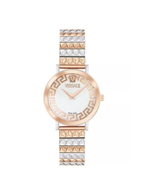 VERSACE Versace Daedalus Quartz Silver Dial Ladies Watch VE9A00324