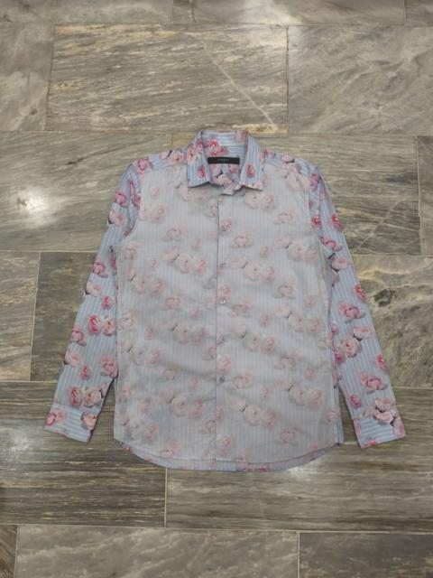Givenchy Givenchy Floral Two-Tone Button-up Shirt