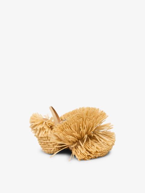 Moschino RAFFIA SANDALS