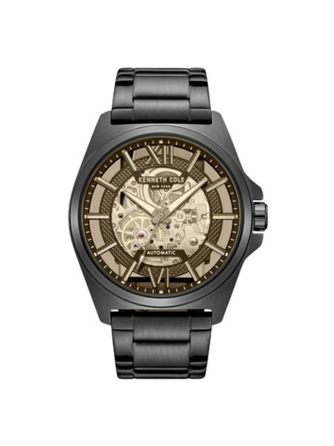 Other Designers Kenneth Cole New York Automatic Skeleton Dial Men's Watch KCWGY0065104