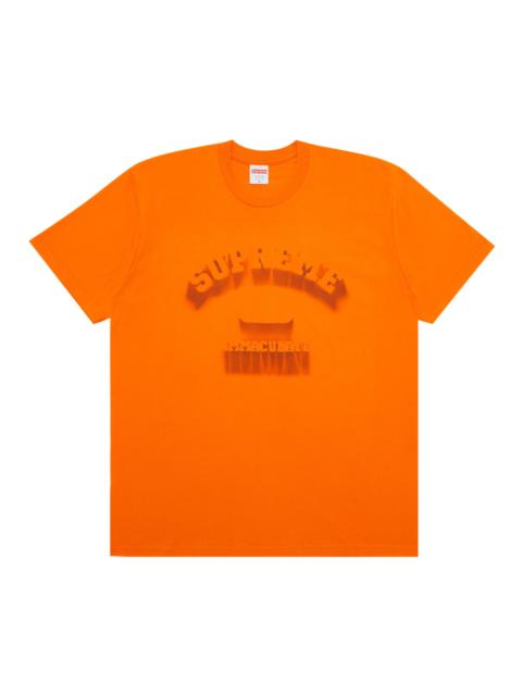 Supreme Supreme Shadow Tee 'Orange'