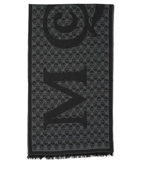 Alexander McQueen Alexander Mcqueen Scarf Multi Logo 35x190