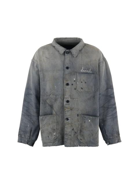 SAINT M×××××× DISTRESSED SHIRT