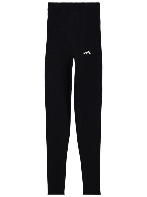 BALENCIAGA Balenciaga Women Techwear Leggings In Viscose Sporty Knit