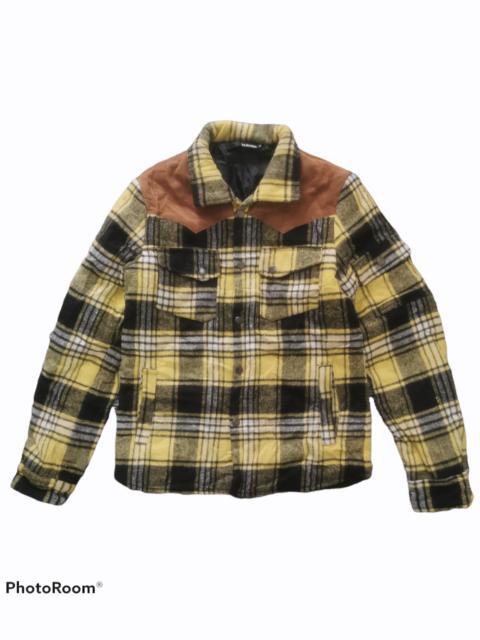 Other Designers Designer - Japanese Varosh Fleece Flannel Jacket