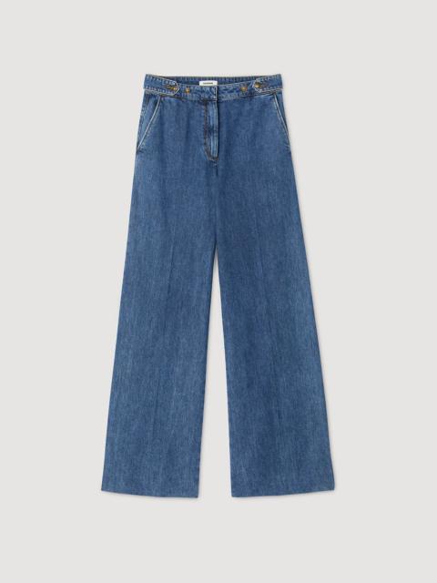 Sandro WIDE-LEG JEANS