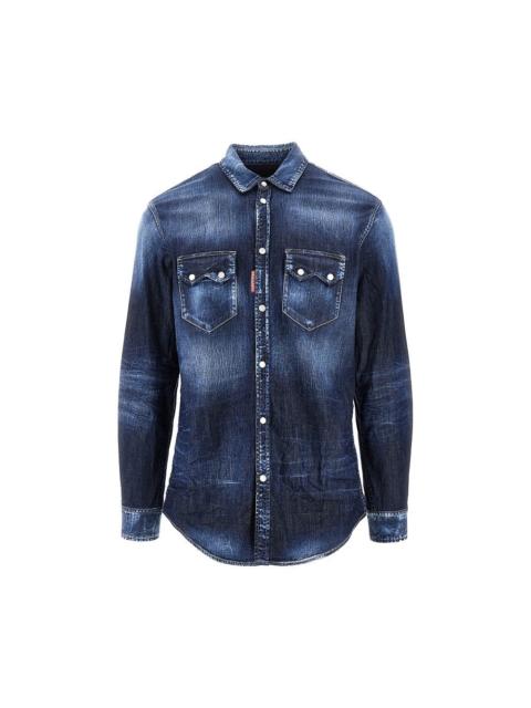 DSQUARED2 'DAN' RELAXED FIT DENIM SHIRT