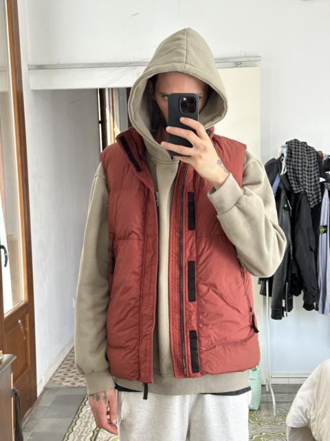 Stone Island Garment Dyed Crinkle Reps NY Down Vest