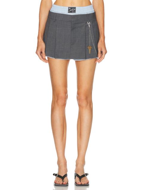 Alexander Wang Prestyled Pleated Skort