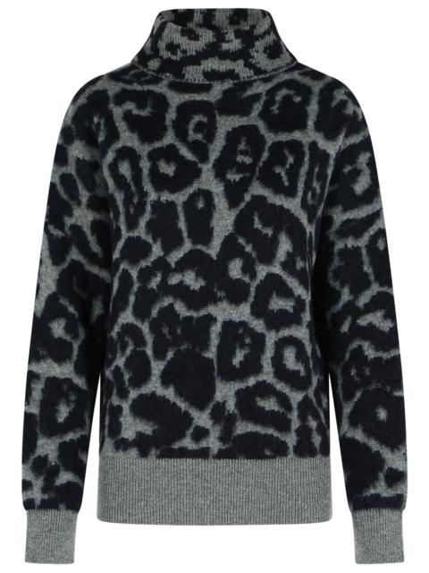 Stella McCartney Stella McCartney Alpaca Blend Turtleneck Sweater Grey
