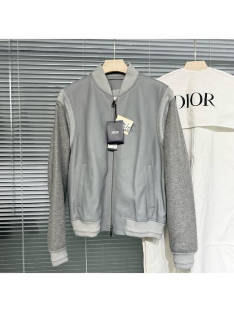 Dior Dior 25SS New Collection Embossed CD Logo Wool Patchwork Jacket