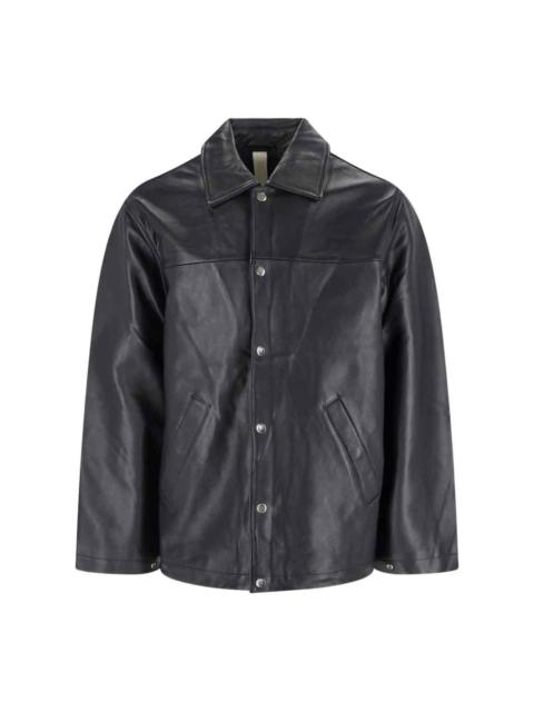 SUNFLOWER LAMB LEATHER JACKET