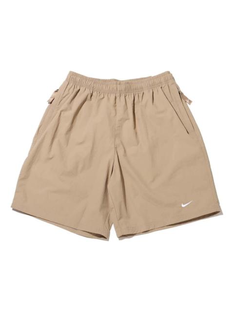 Nike Nike Solo Swoosh Woven Shorts Asia Sizing 'Khaki' DX0750-247