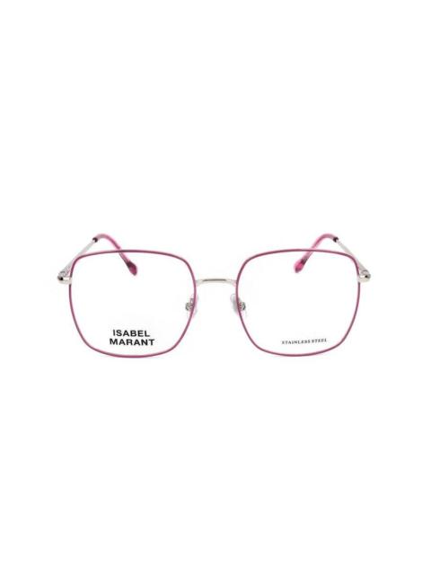 Isabel Marant Isabel Marant Ladies Pink Square Eyeglass Frames IM 0029-NHK-3
