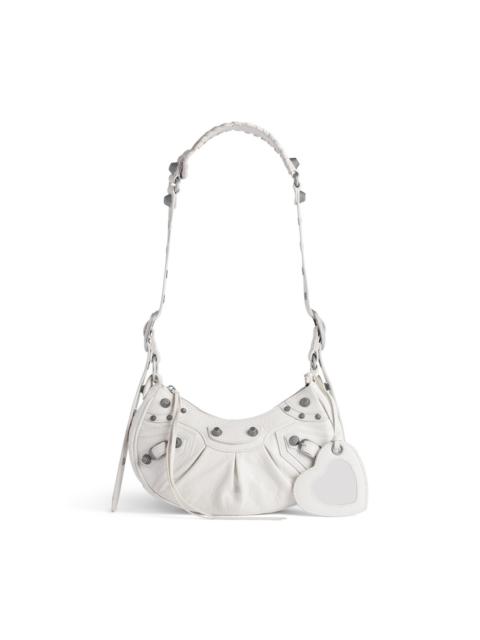 BALENCIAGA Women's Le Cagole Xs Shoulder Bag in White