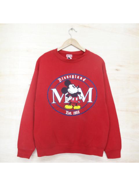 Other Designers Vintage 80s 90s Disneyland Mickey Mouse Est 1955 By MICKEY INC Big Logo Sweater Sweatshirt