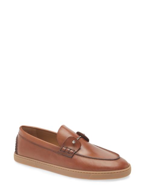 Christian Louboutin Christian Louboutin Chambeliboat Loafer in Havane at Nordstrom