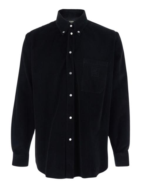 FENDI Fendi Men Shirt With Embroidery