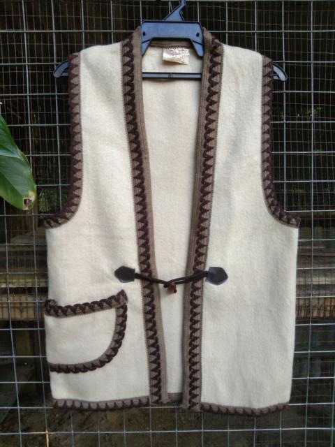 Other Designers Rare - NATIVE x CASHMERE DUFFLE VEST
