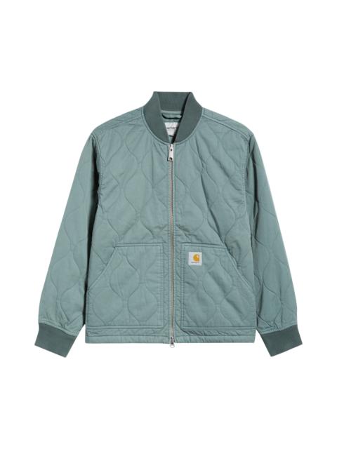 Carhartt Carhartt Work In Progress Kylan Onion Quilted Liner Coat in Velvet Green at Nordstrom
