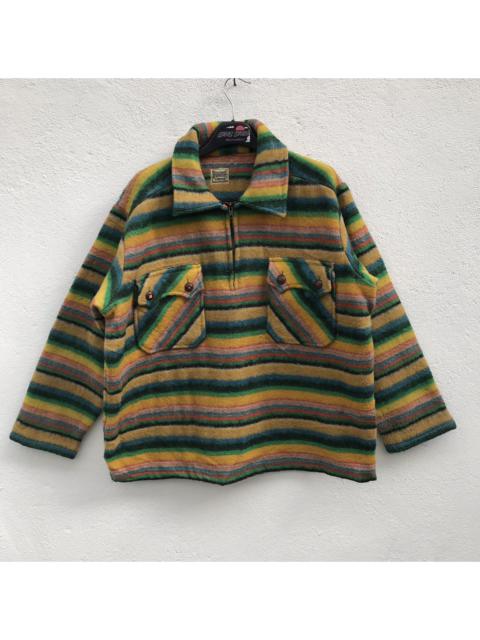 Other Designers Vintage - Vintage Power Center Stripe Multicolor Pullover Jackets