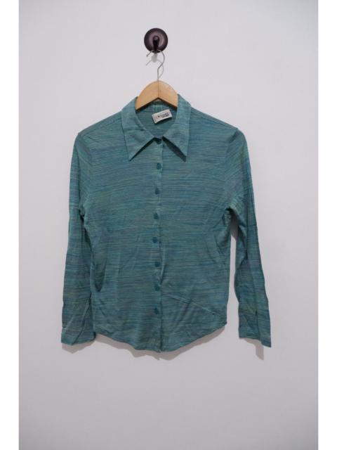 Vintage Missoni Sport Button Shirt Knitted