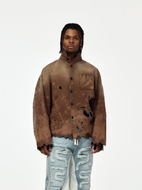 RRR123 META-BRAXAS SHIRT (RUST)