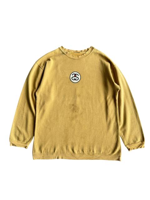 Stüssy Vintage Stussy Trashed 80s OG Logo Crewneck