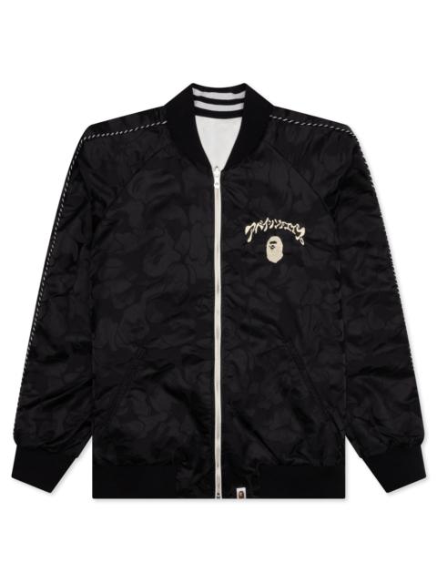 REVERSIBLE SOUVENIR JACKET - BLACK