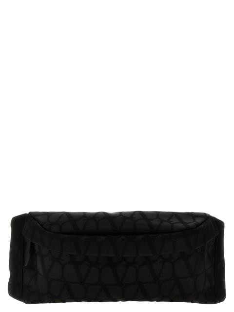 Valentino Valentino Garavani Men Valentino Garavani 'Black Iconographe' Belt Bag