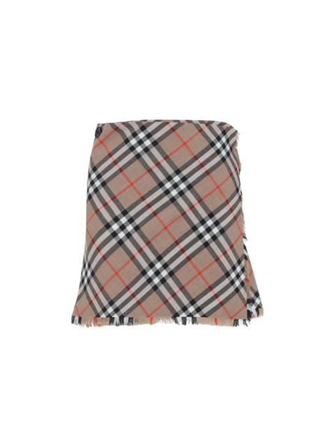 Burberry Burberry Check Midi Skirt Women