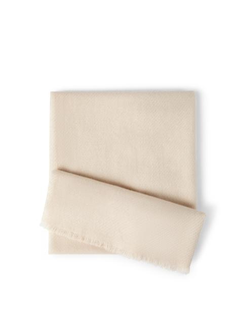 Brunello Cucinelli Brunello Cucinelli Cashmere diagonal scarf in Sand at Nordstrom