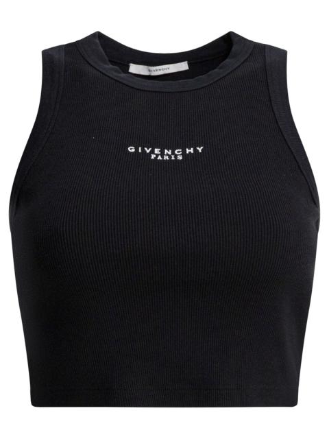 Givenchy Givenchy Cropped Tank Top With Logo