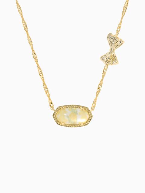 LoveShackFancy Kendra Scott x LoveShackFancy Sun Glow Bow Elisa Necklace