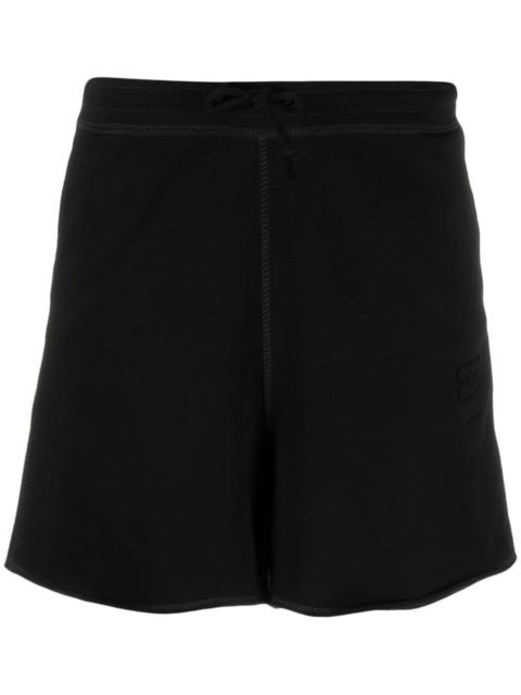 Ganni Women Logo Organic Cotton Shorts