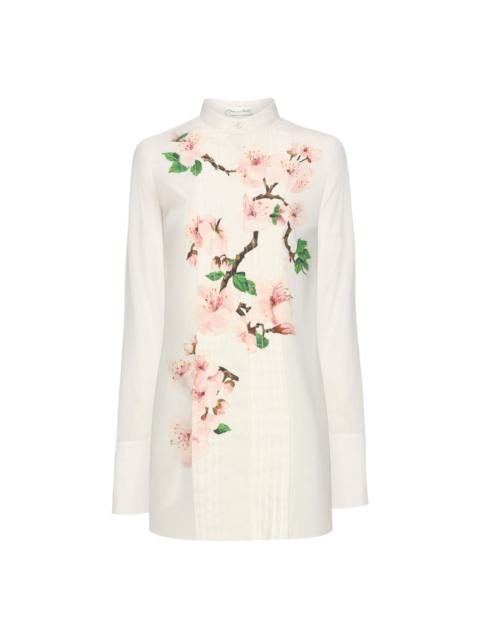 Oscar de la Renta poplin blouse