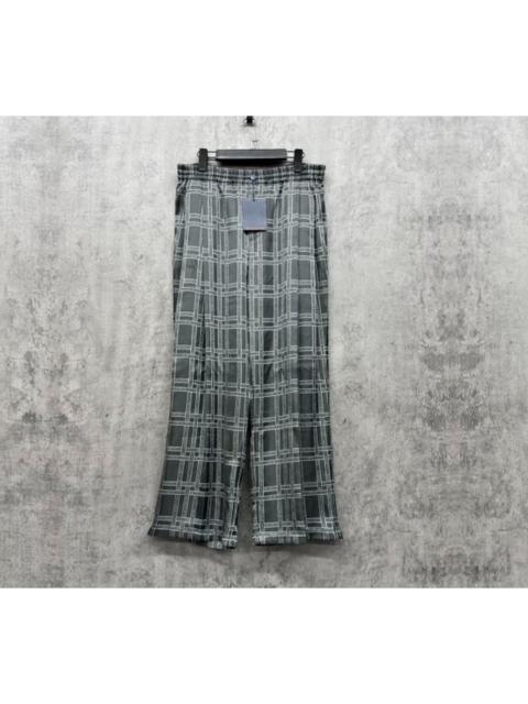 Louis Vuitton Louis Vuitton (LV) all-logo silk casual trousers