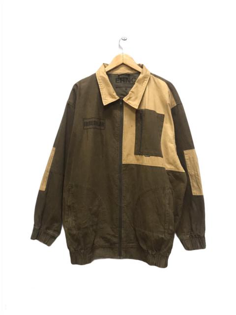 Other Designers Vintage Enchance patchwork zipper jacket nice design