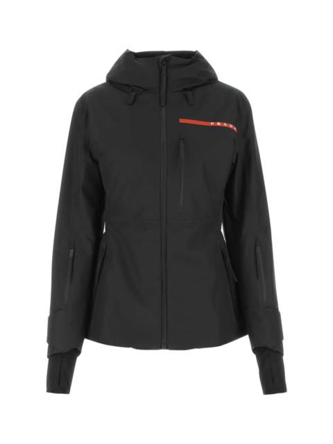 Prada Prada Woman Chalk Gore-Texâ® Oversize K-Way | luosophy