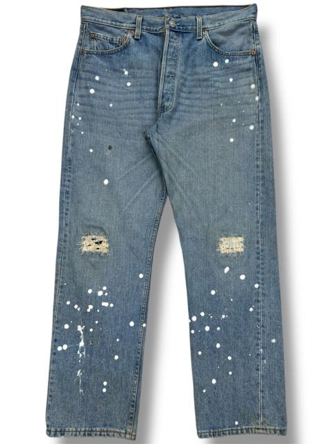 Levi's Levi’s 501 Paint Splatter Distressed Jeans