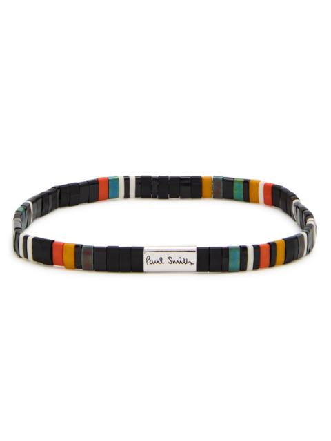 Paul Smith Paul Smith Multicoloured Flat Beaded Bracelet
