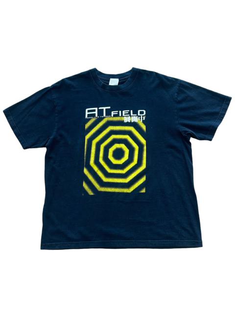 Other Designers Final Blow - Vintage Neon Genesis Evangelion AT Field T-Shirt SZ XL