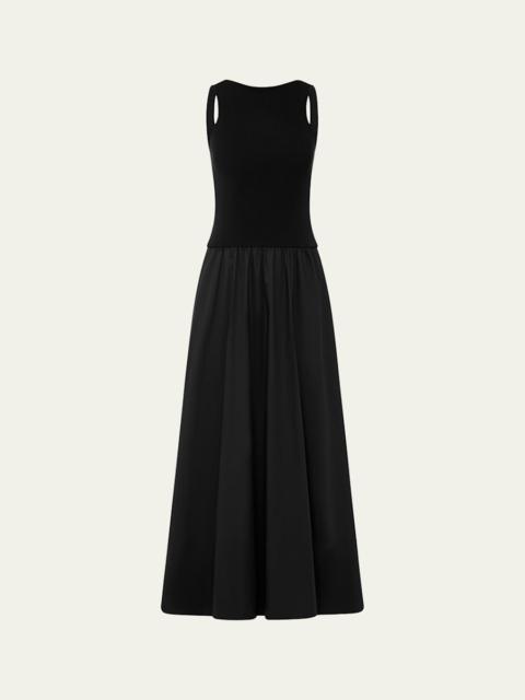 ST. AGNI Bateau Cut-Out Dress