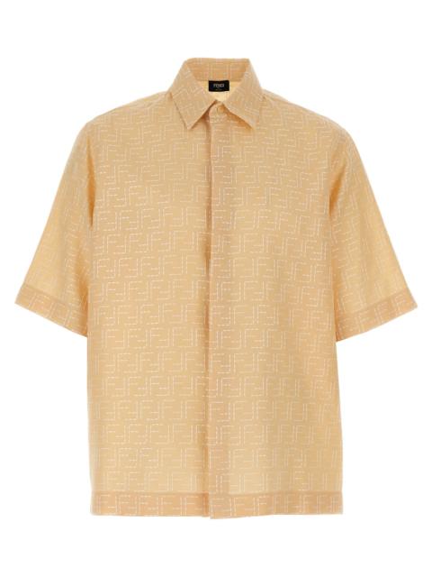 FENDI Fendi Men Ff Jacquard Shirt