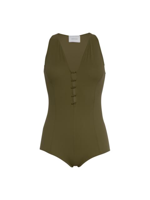 Longchamp Swimsuit Khaki - Jersey