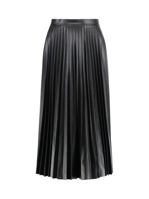 MM6 Maison Margiela Faux Leather Skirt