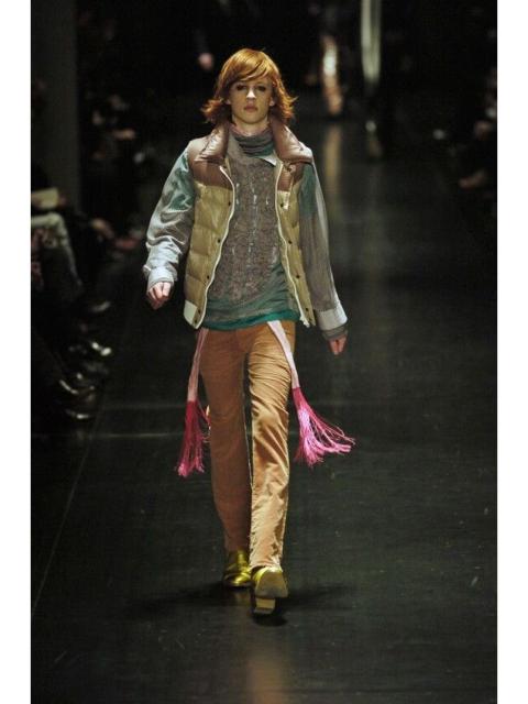 Dior Dior - Hedi Slimane - F/W 05 - Velour Clawmark Pants