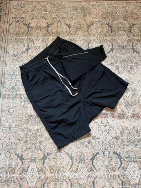 Rick Owens Rick Owens Black Fly-Front Shorts