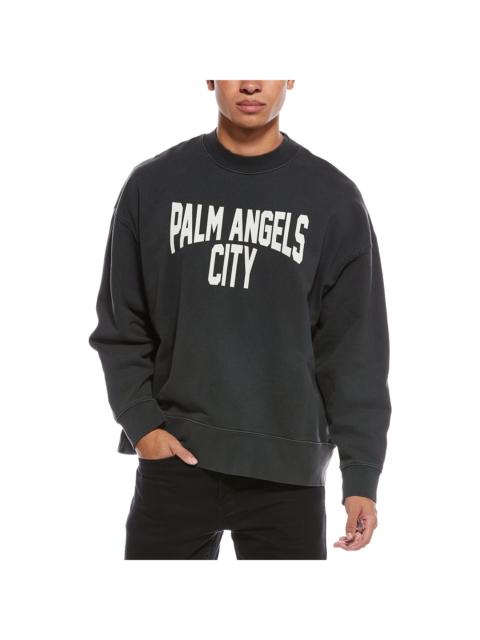 Palm Angels Palm Angels Pa City Washed Crewneck Sweatshirt